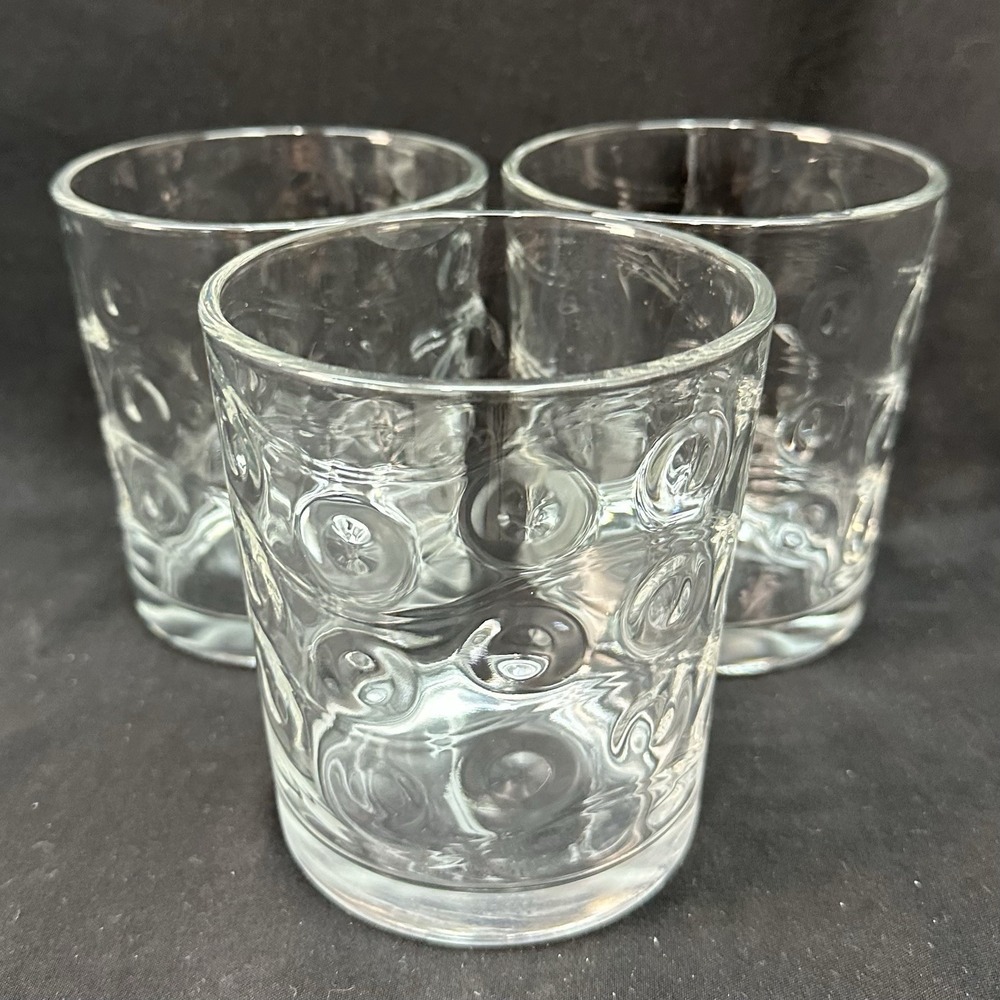 Circleware Crystal 'Parade' Double Old Fashioned Whiskey Glass, Set of 3